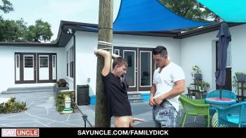 FamilyDick -  Nephew Gets Tied Up And Fucked By Step-Uncle